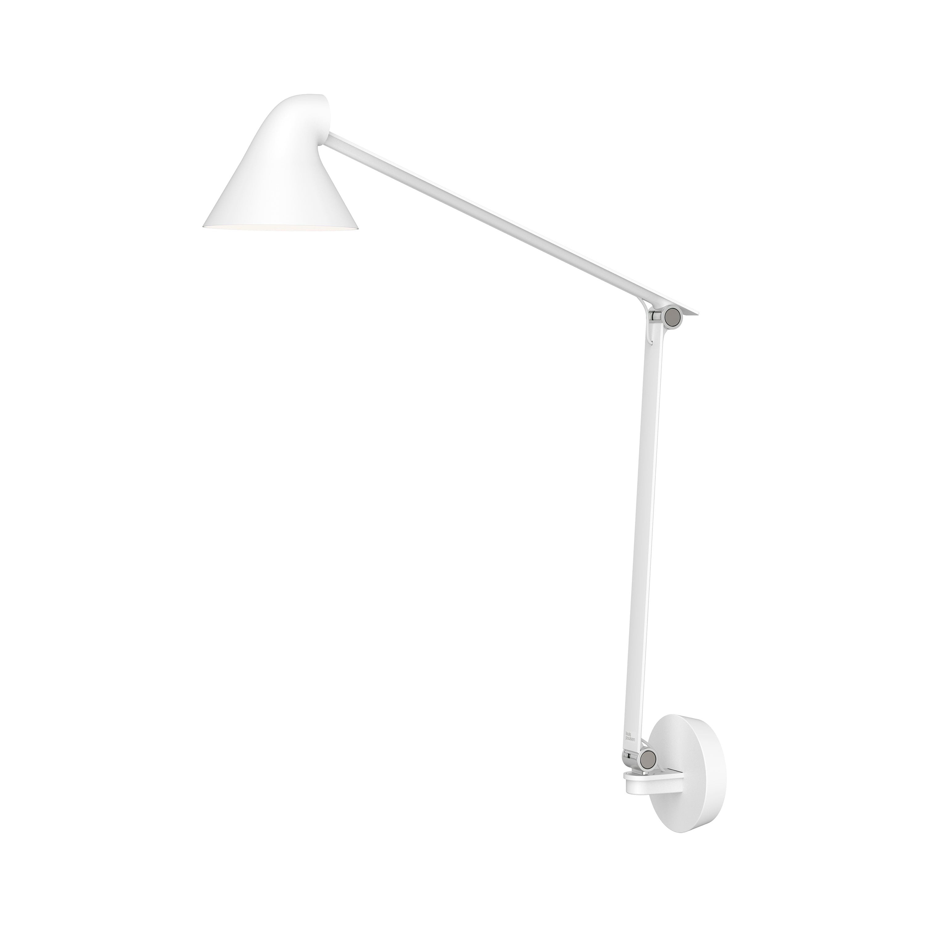NJP Wall Box Lamp: Long + White