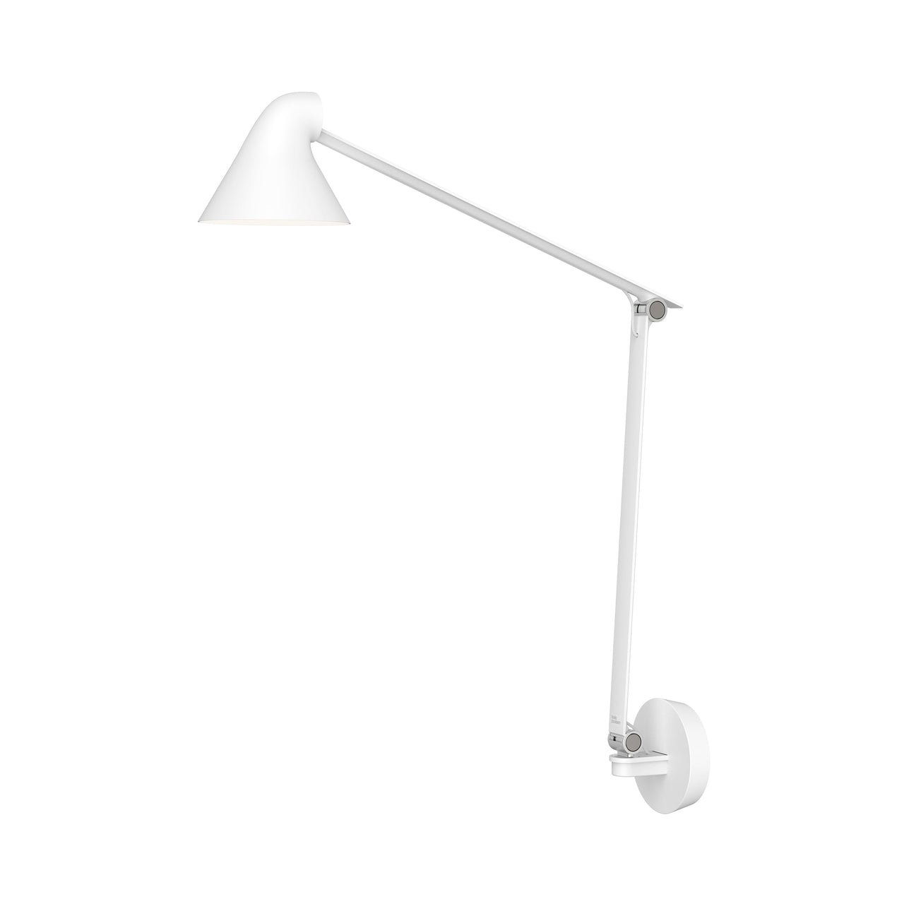 NJP Wall Box Lamp: Long + White