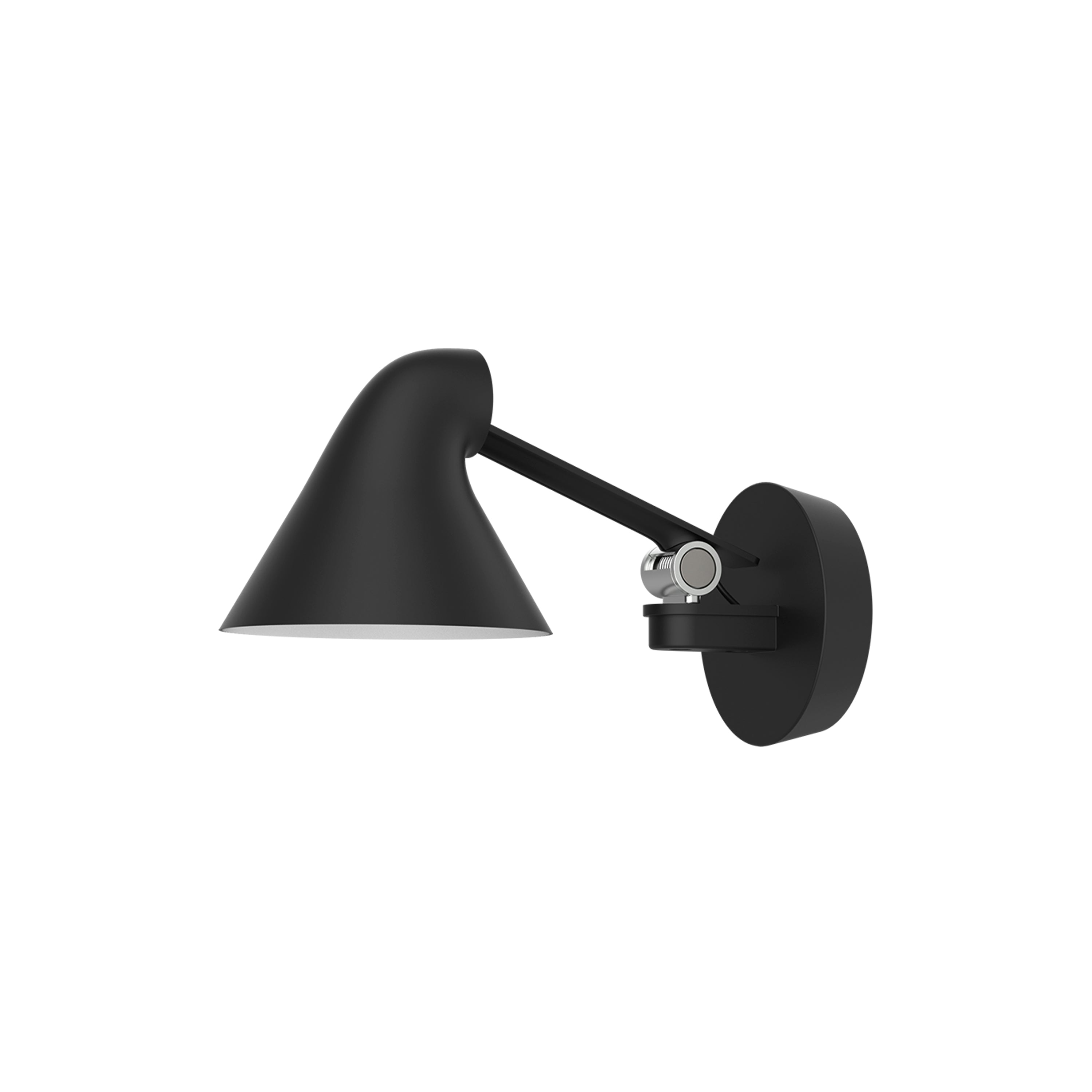 NJP Wall Box Lamp: Short + Black