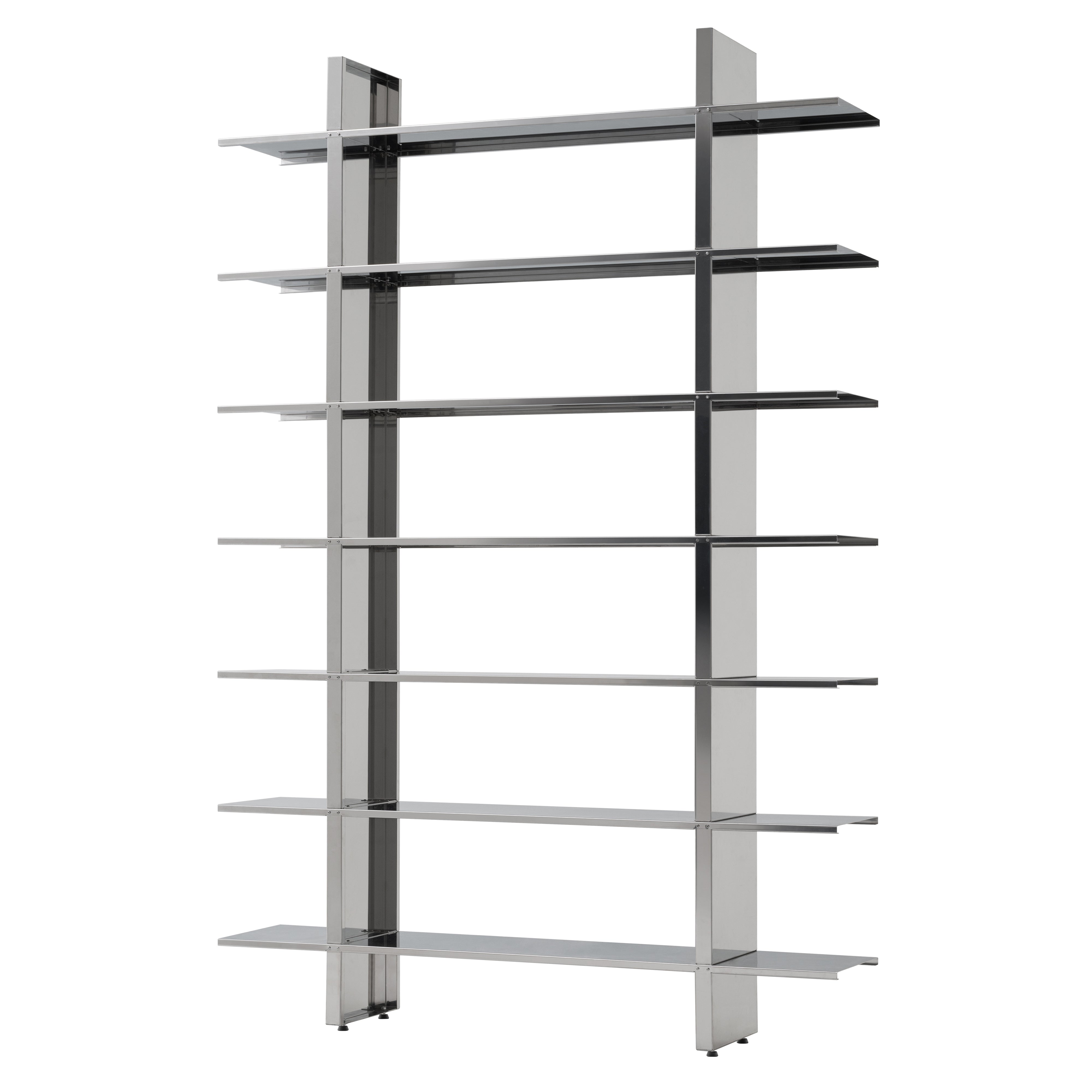 NM26 Bookshelf: Inox Steel