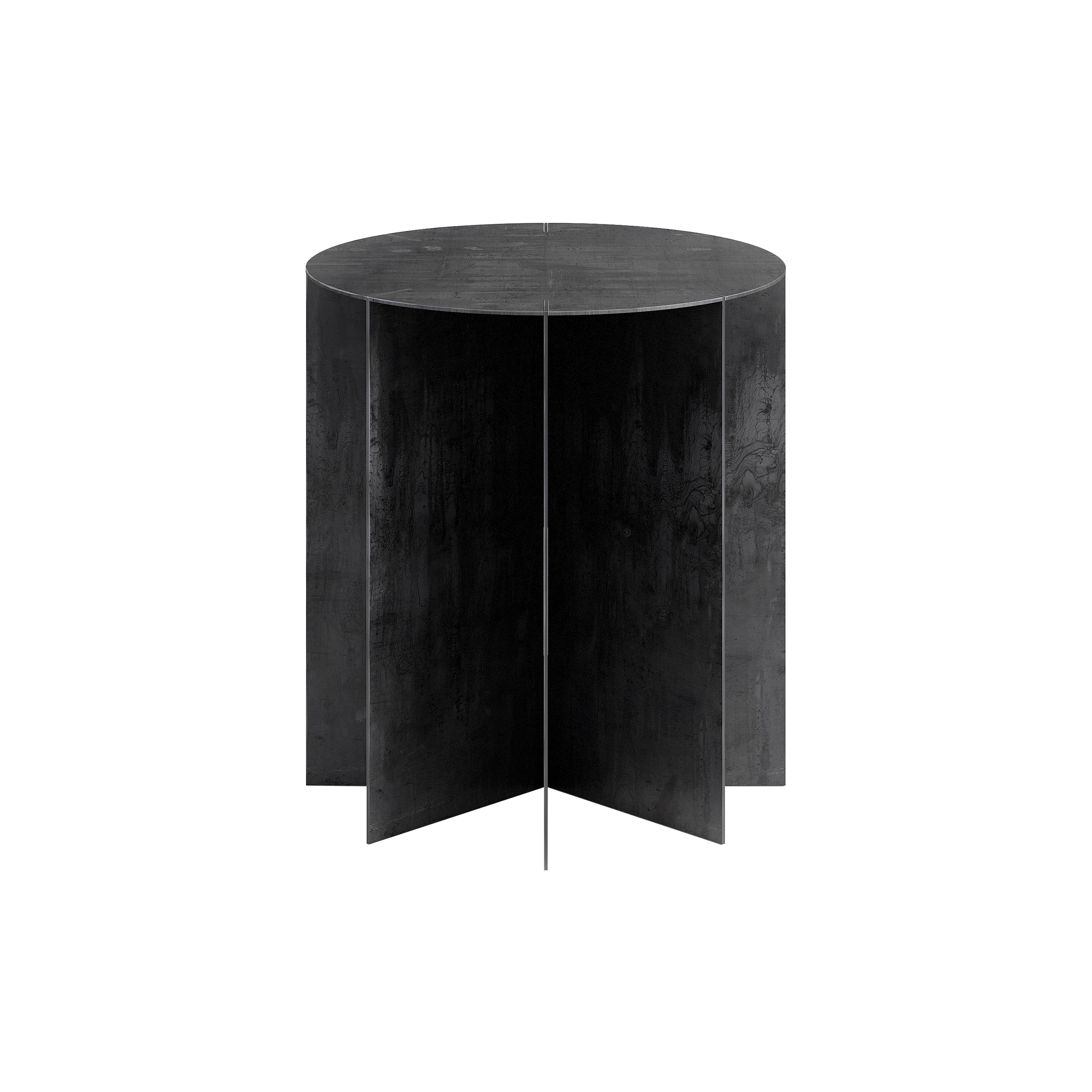 NM04 Side Table: Black Iron