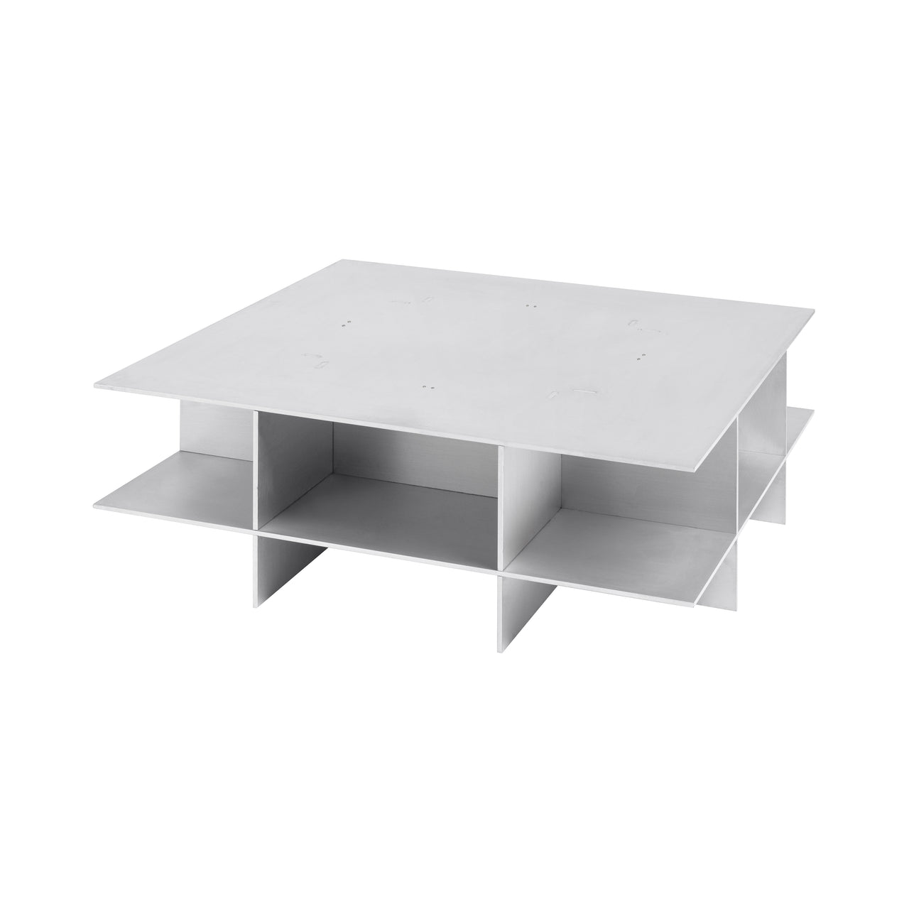 NM08 Coffee Table: Aluminum
