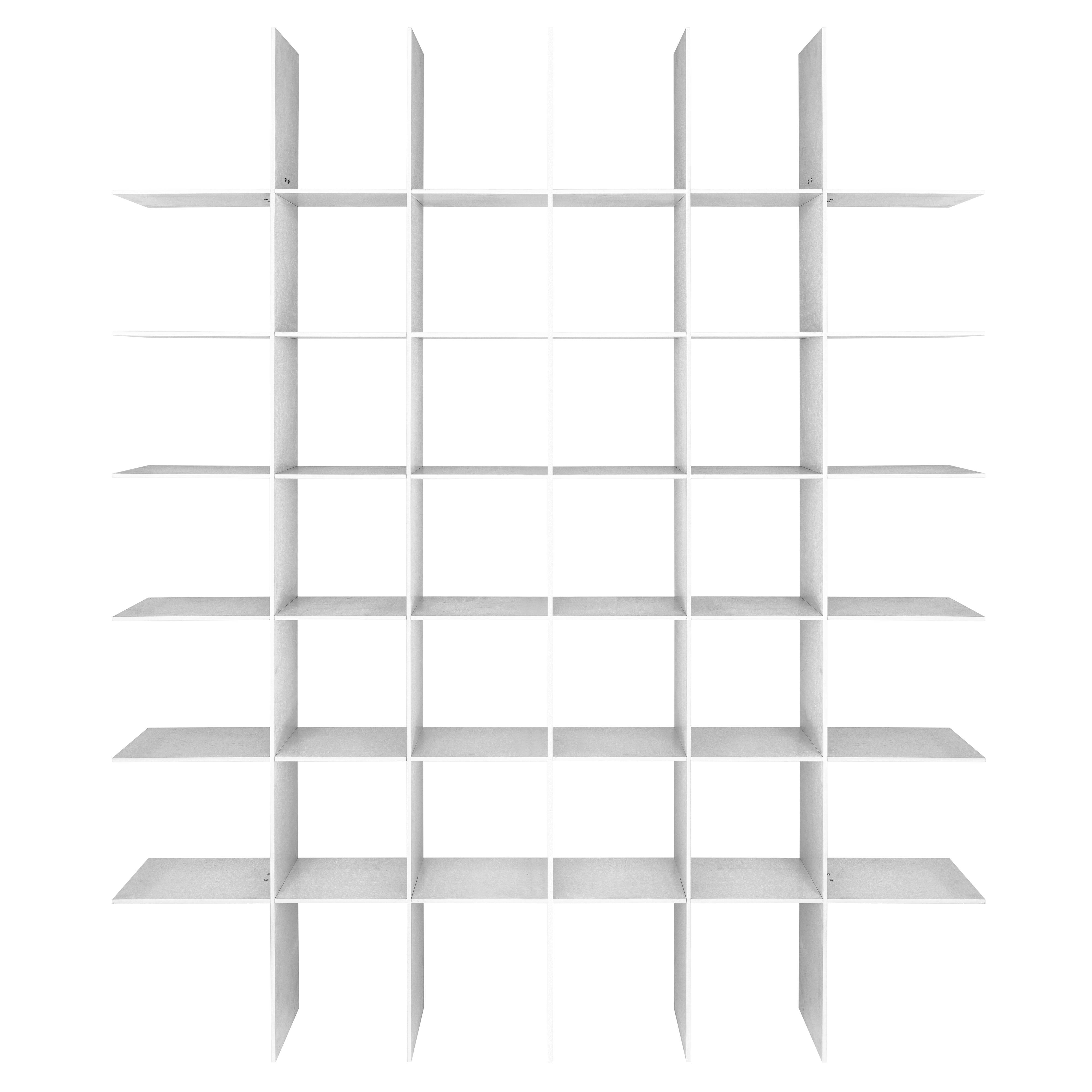 NM09 Bookcase: Aluminum