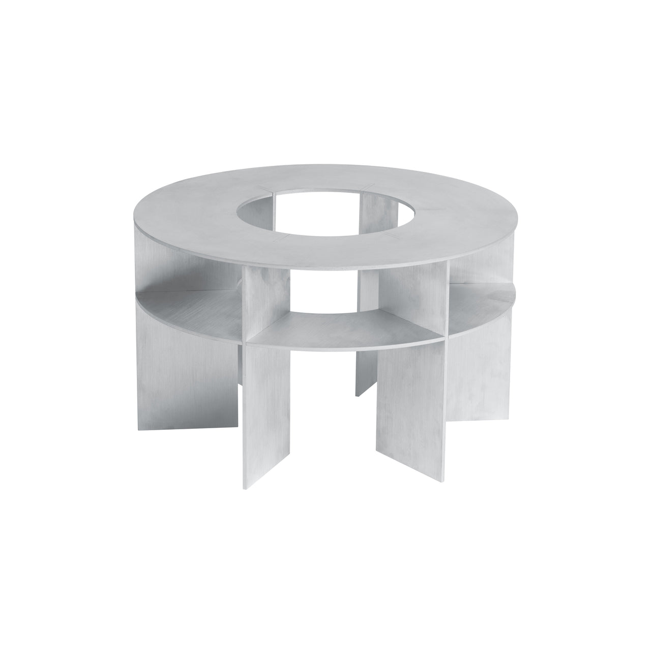 NM12 Coffee Table: Aluminum