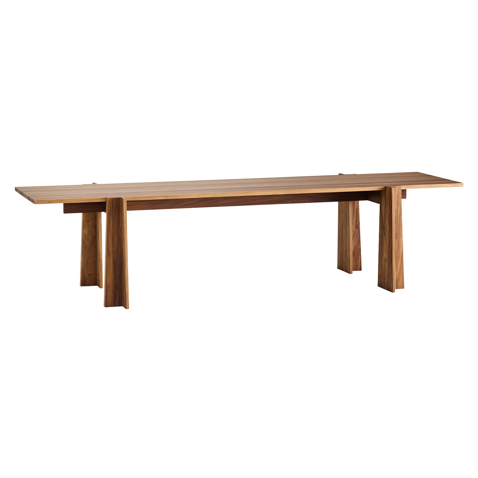 NMNG Rectangular Dining Table: Afromosia