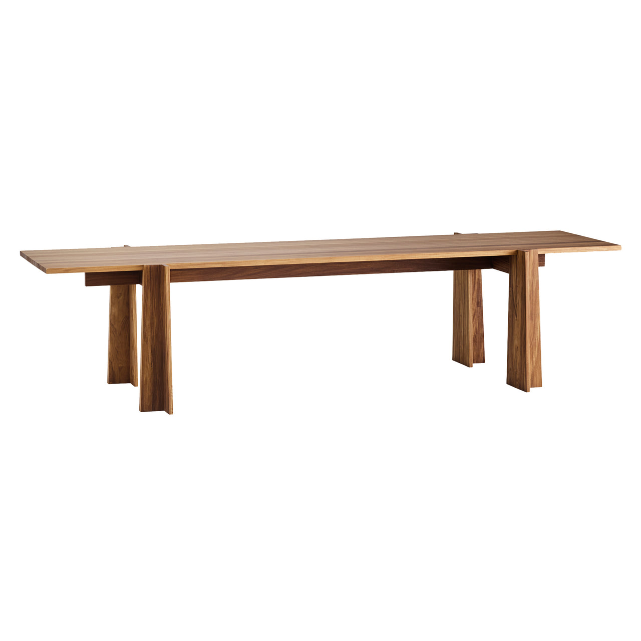 NMNG Rectangular Dining Table: Afromosia