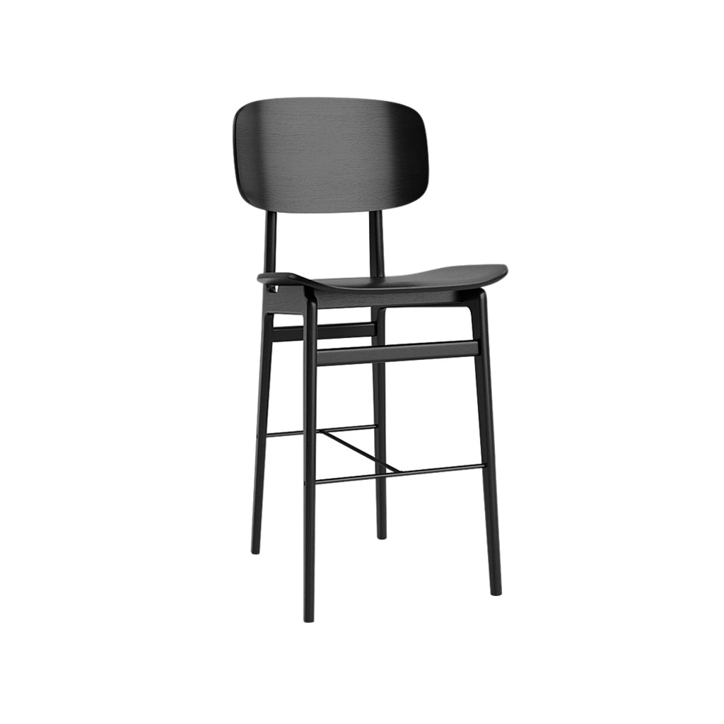 NY11 Bar + Counter Chair: Counter + Black Oak