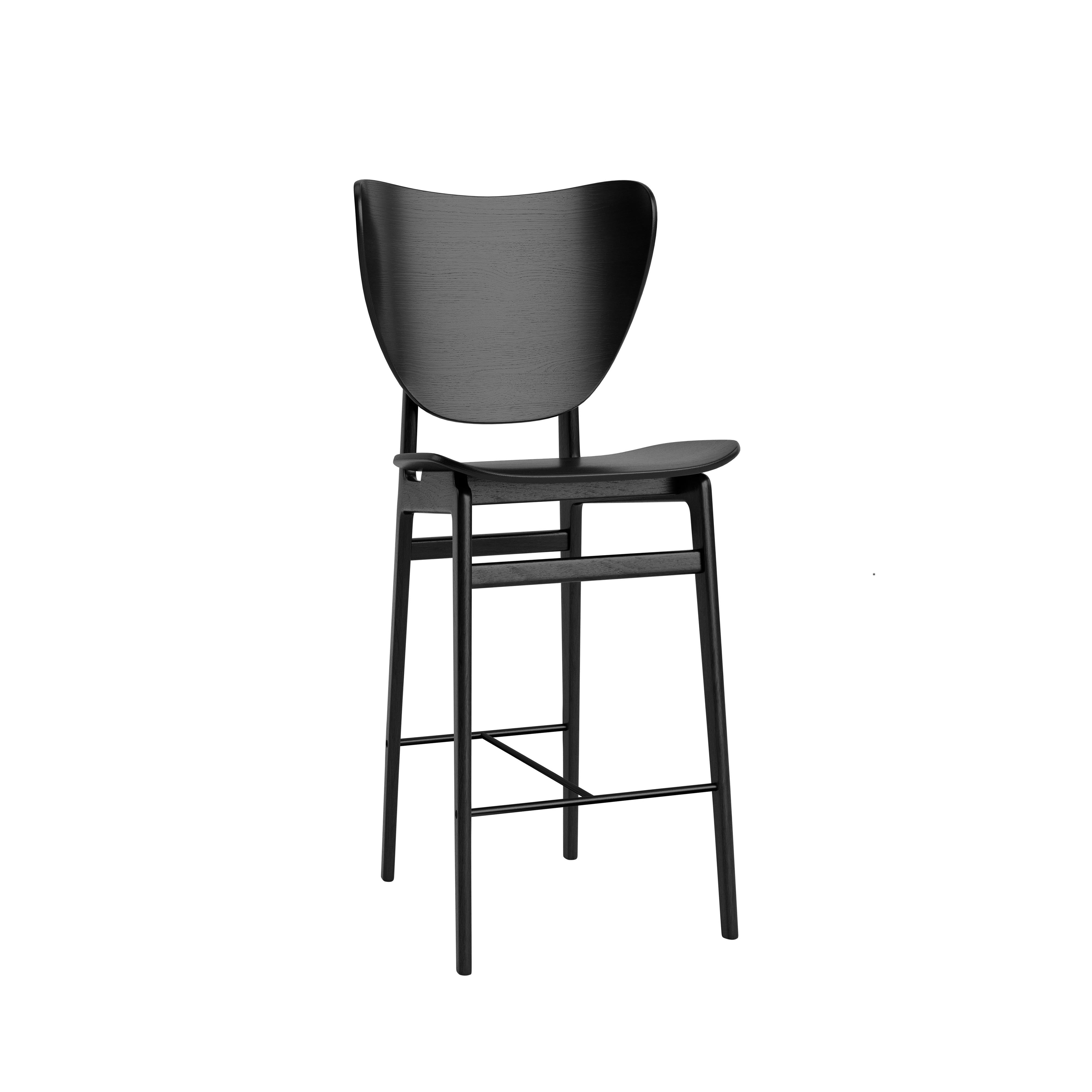 Elephant Bar + Counter Chair: Counter + Black Oak