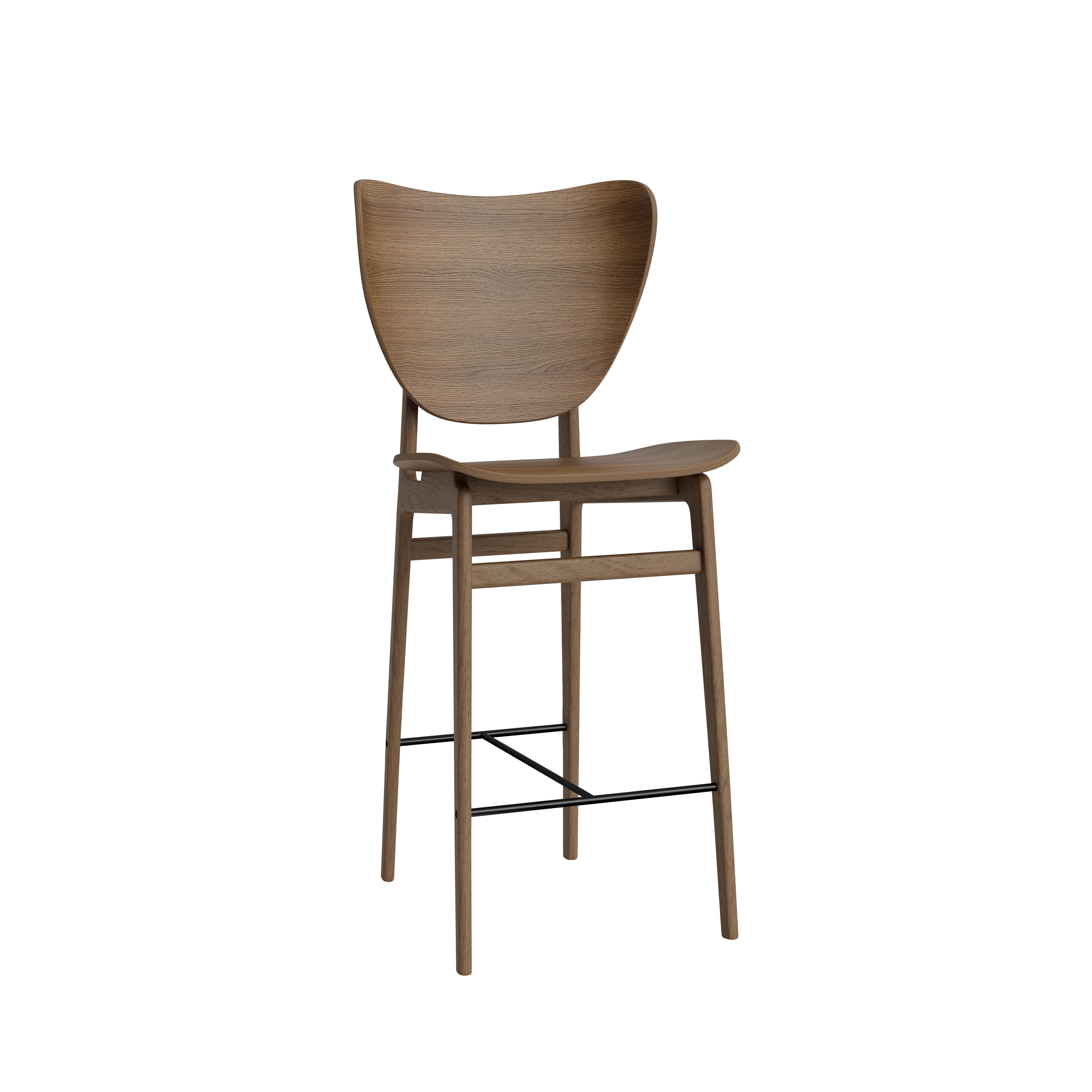 Elephant Bar + Counter Chair:  Counter + Light Smoked Oak