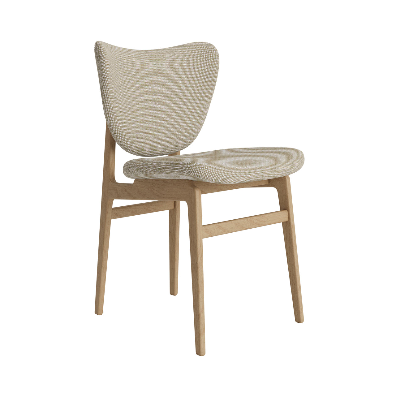 Elephant Chair: Full Upholstered + Natural Oak