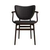 Elephant Armchair: Front Upholstered + Dark Smoked Oak