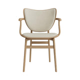 Elephant Armchair: Front Upholstered + Natural Oak