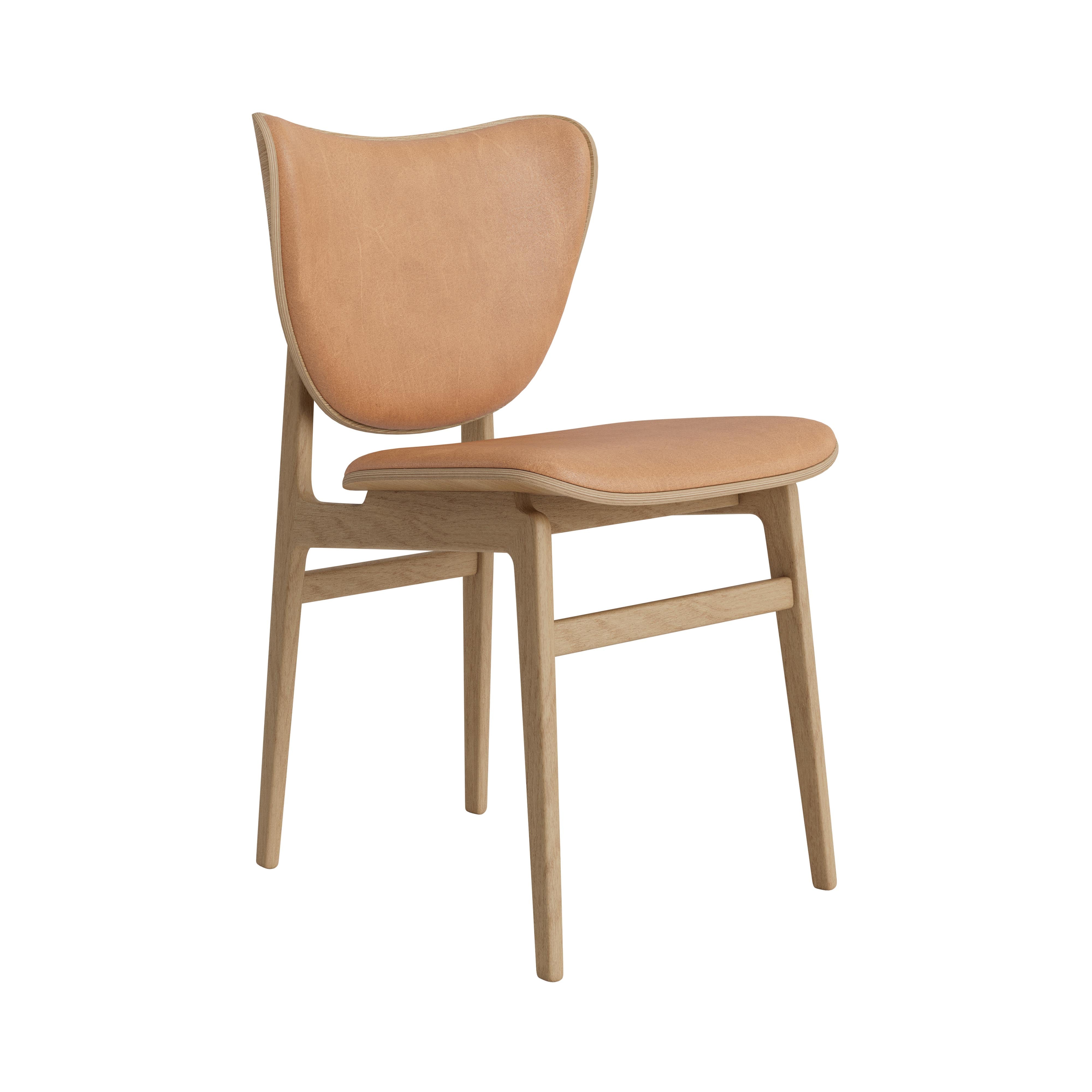Elephant Chair: Front Upholstered +  Natural Oak