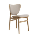 Elephant Chair: Front Upholstered +  Natural Oak
