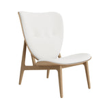 Elephant Lounge Chair: Front Upholstered + Natural Oak