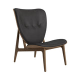 Elephant Lounge Chair: Front Upholstered + Light Smoked Oak