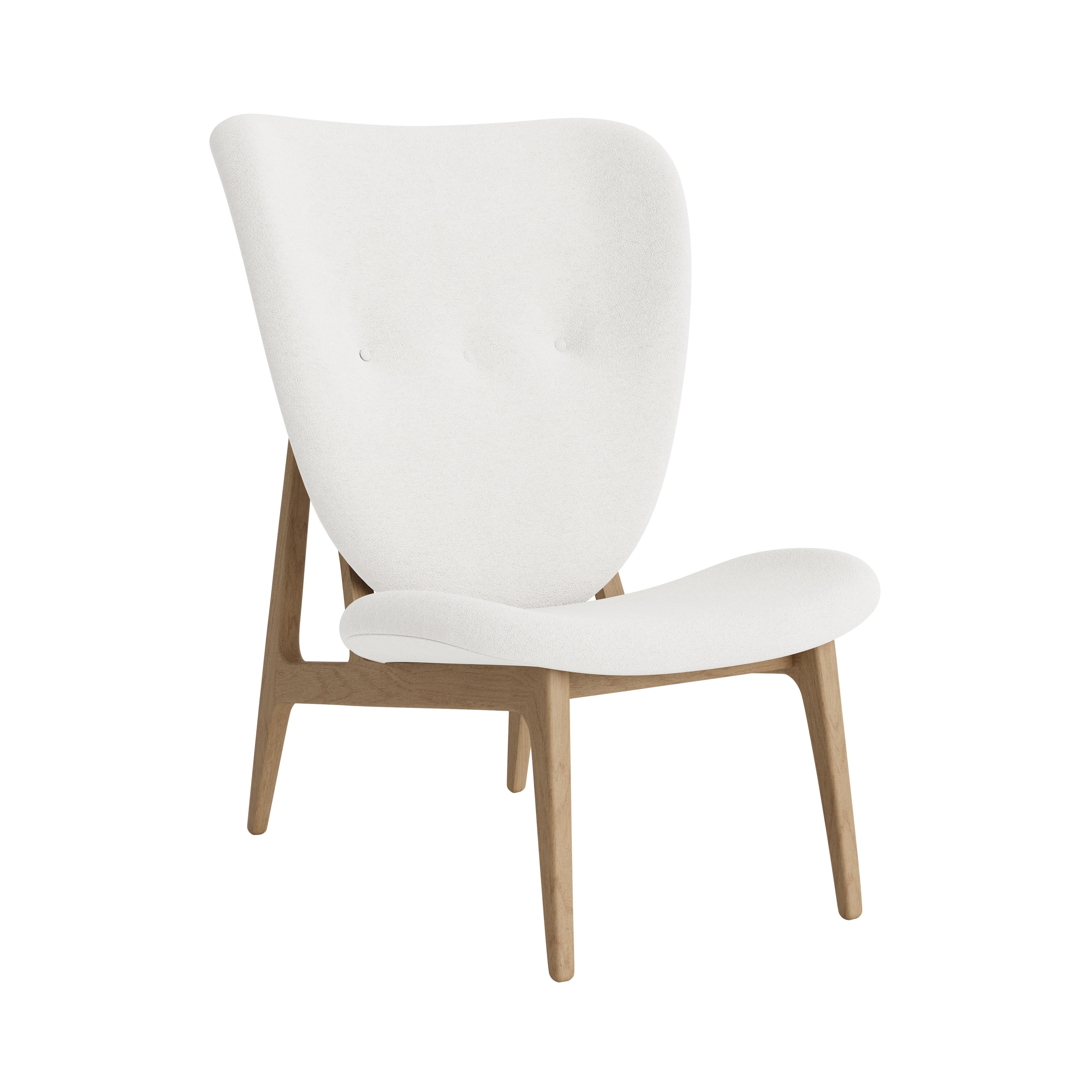 Elephant Lounge Chair: Full Upholstered + Natural Oak