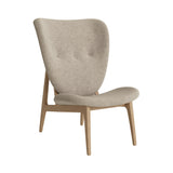 Elephant Lounge Chair: Full Upholstered + Natural Oak