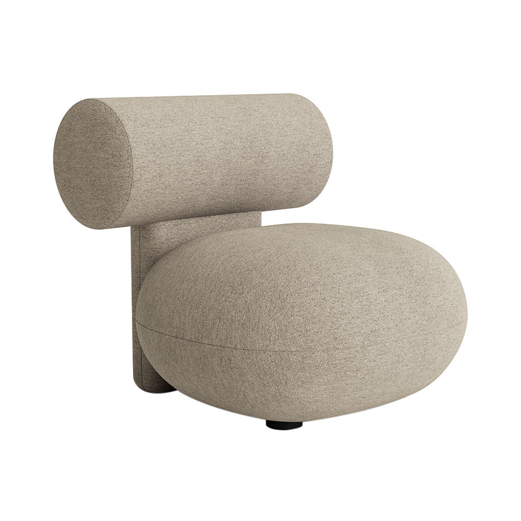 Hippo Lounge Chair: Full Upholstered