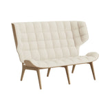 Mammoth Sofa: Front Upholstered + Natural Oak