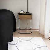 Fish Platinum Rug: Medium