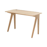 Slab Individual Desk: Natural Oak