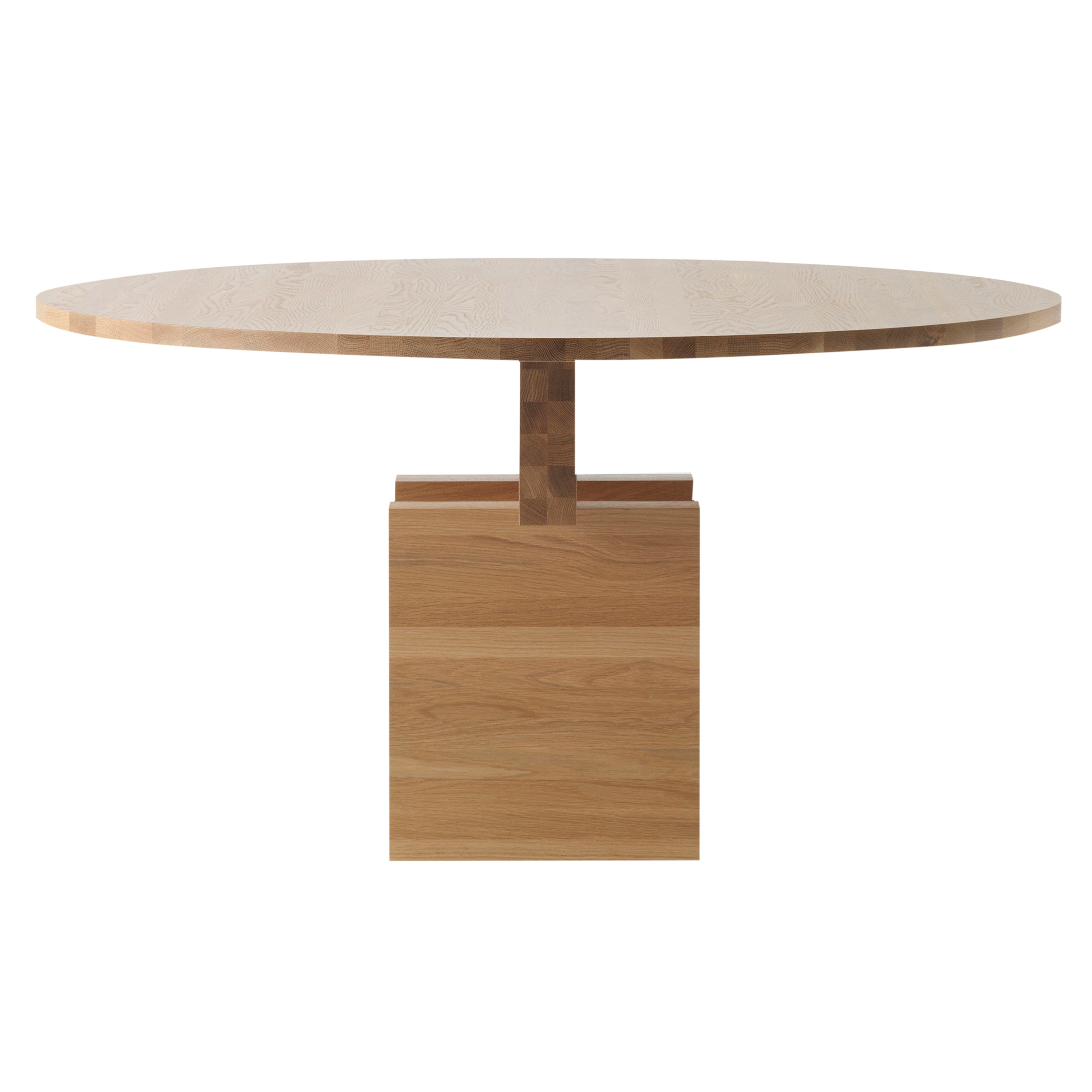 Plane Round Dining Table: Large - 63