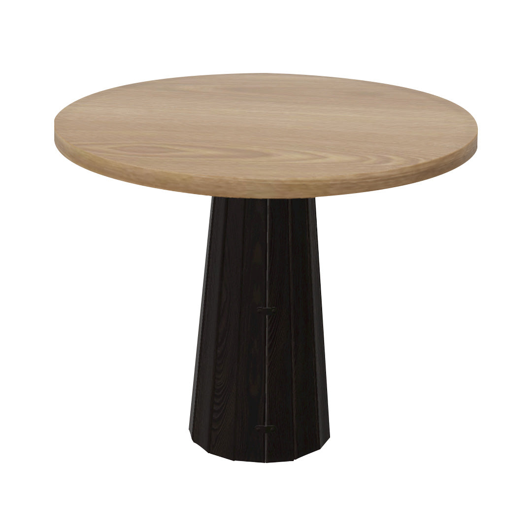 Container Round Table: Small + Bodhi Cover + Natural Oil + Wenge