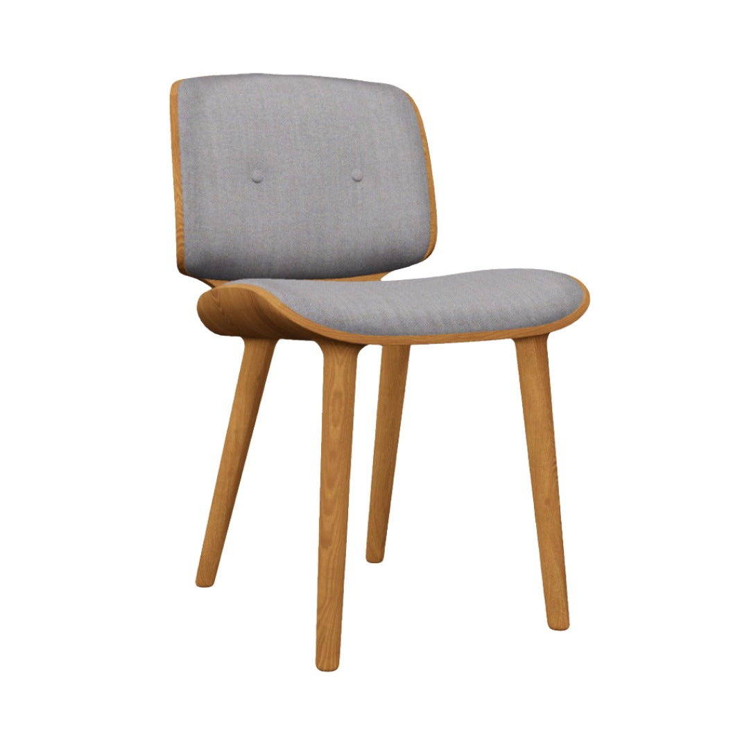 Nut Dining Chair: Natural Oil