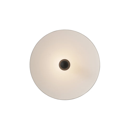Kantarell Wall + Ceiling Lamp: Black