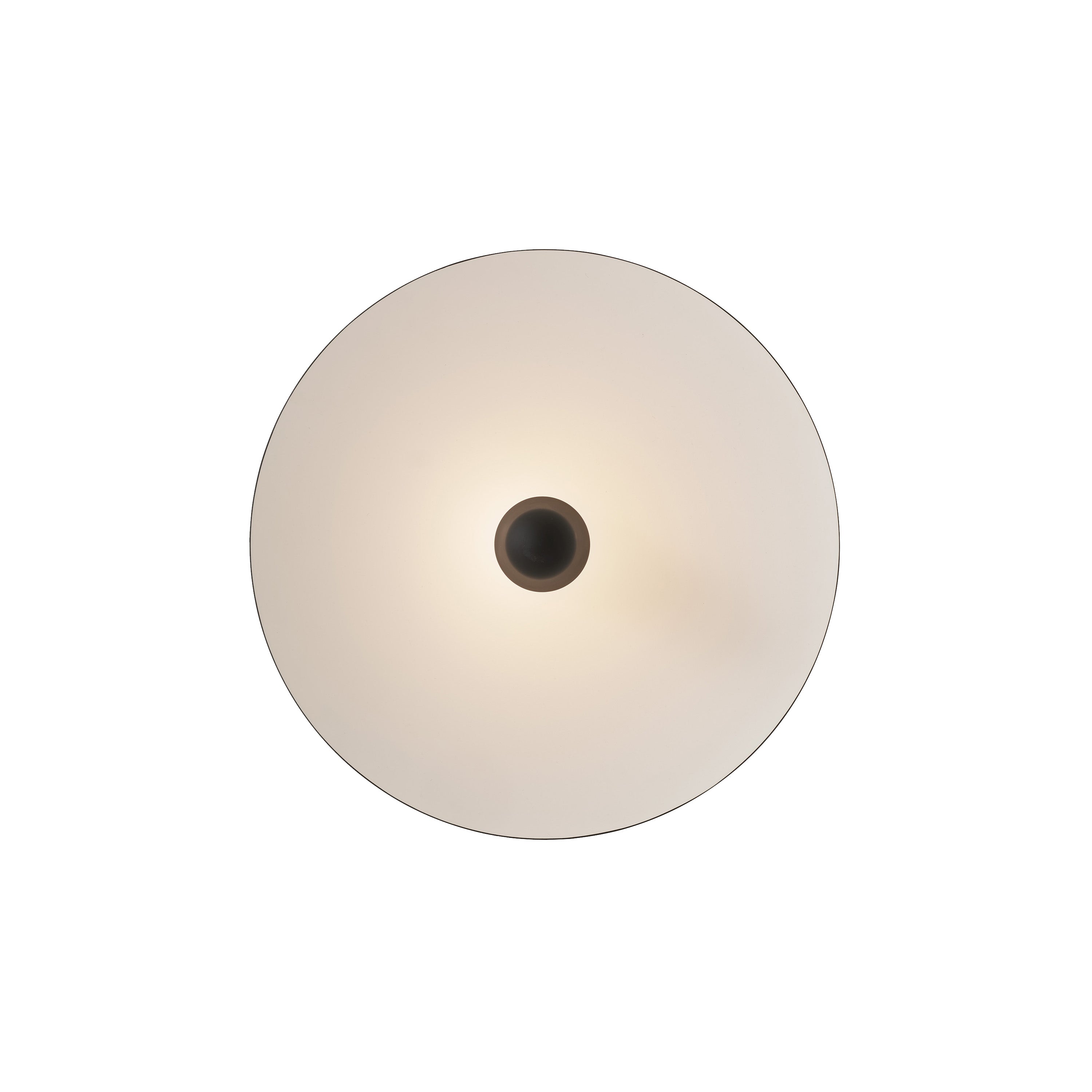 Kantarell Wall + Ceiling Lamp: Black
