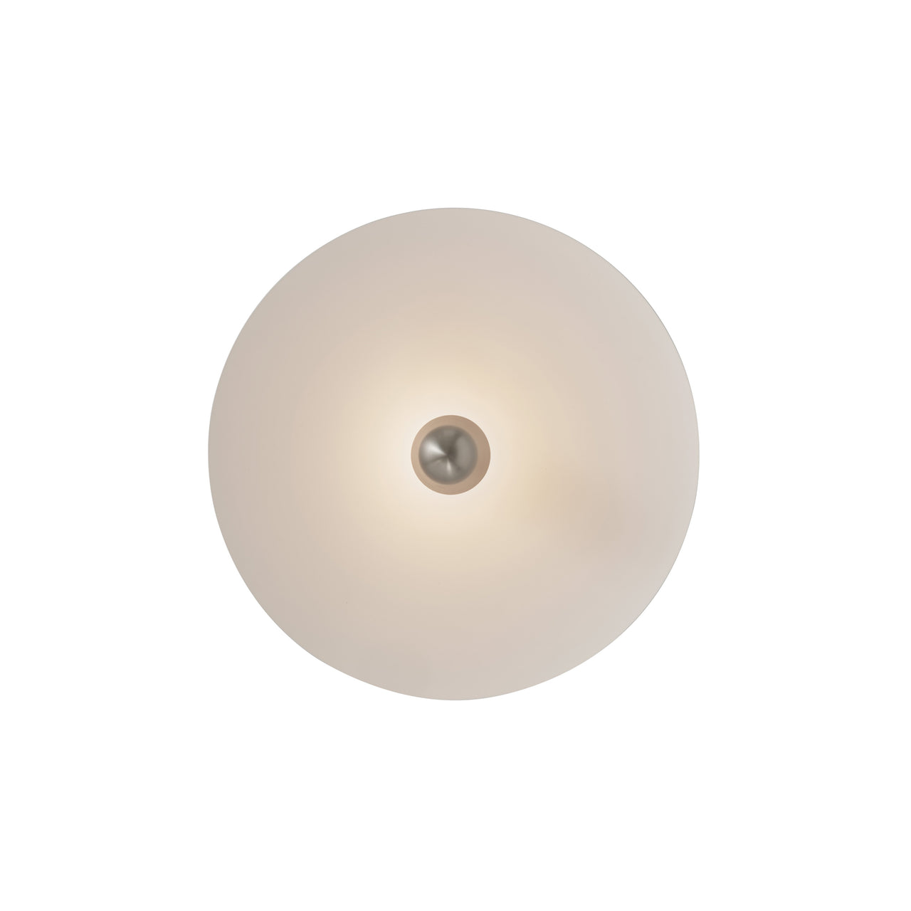 Kantarell Wall + Ceiling Lamp: Nickel