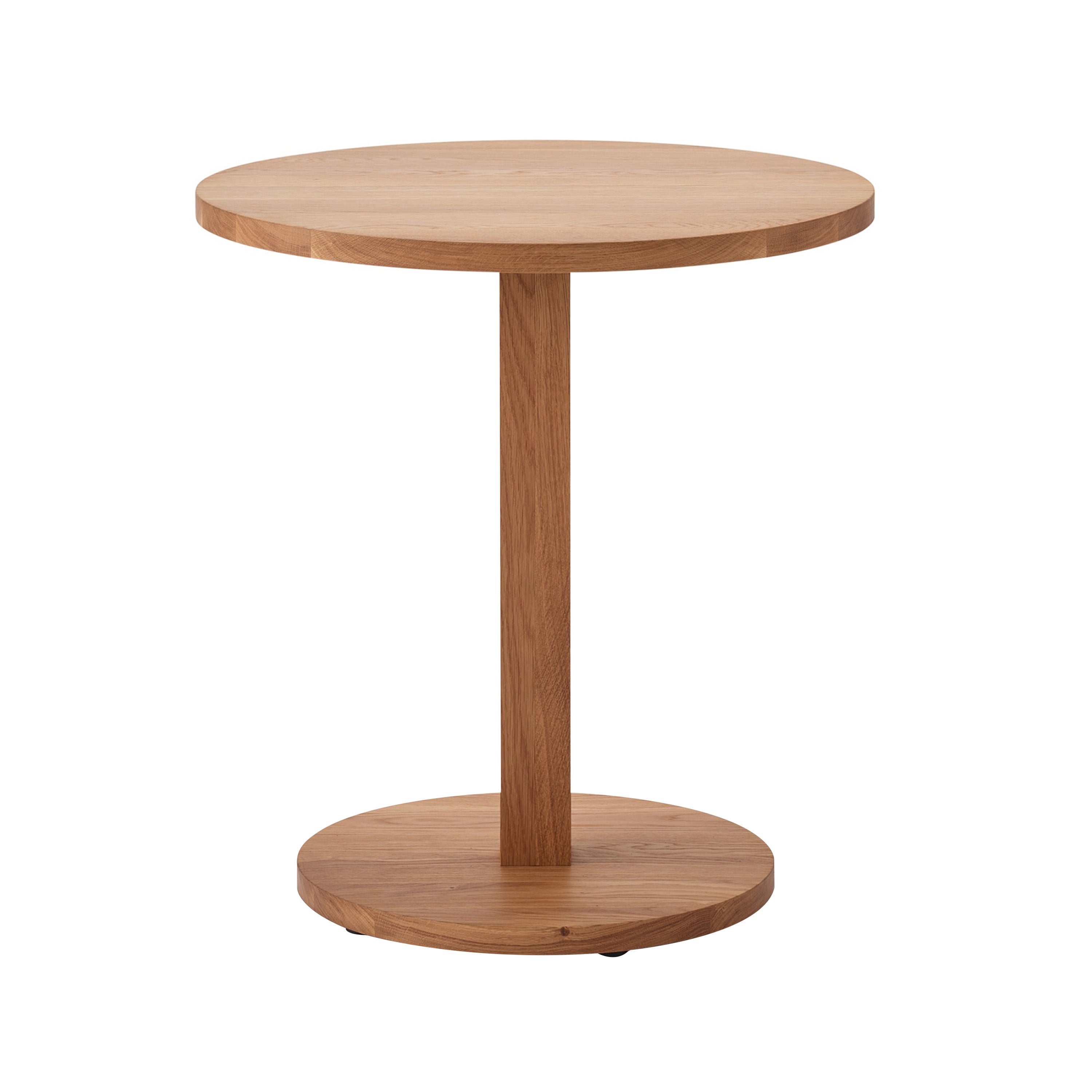 Atlas Bistro Table: Natural Oak
