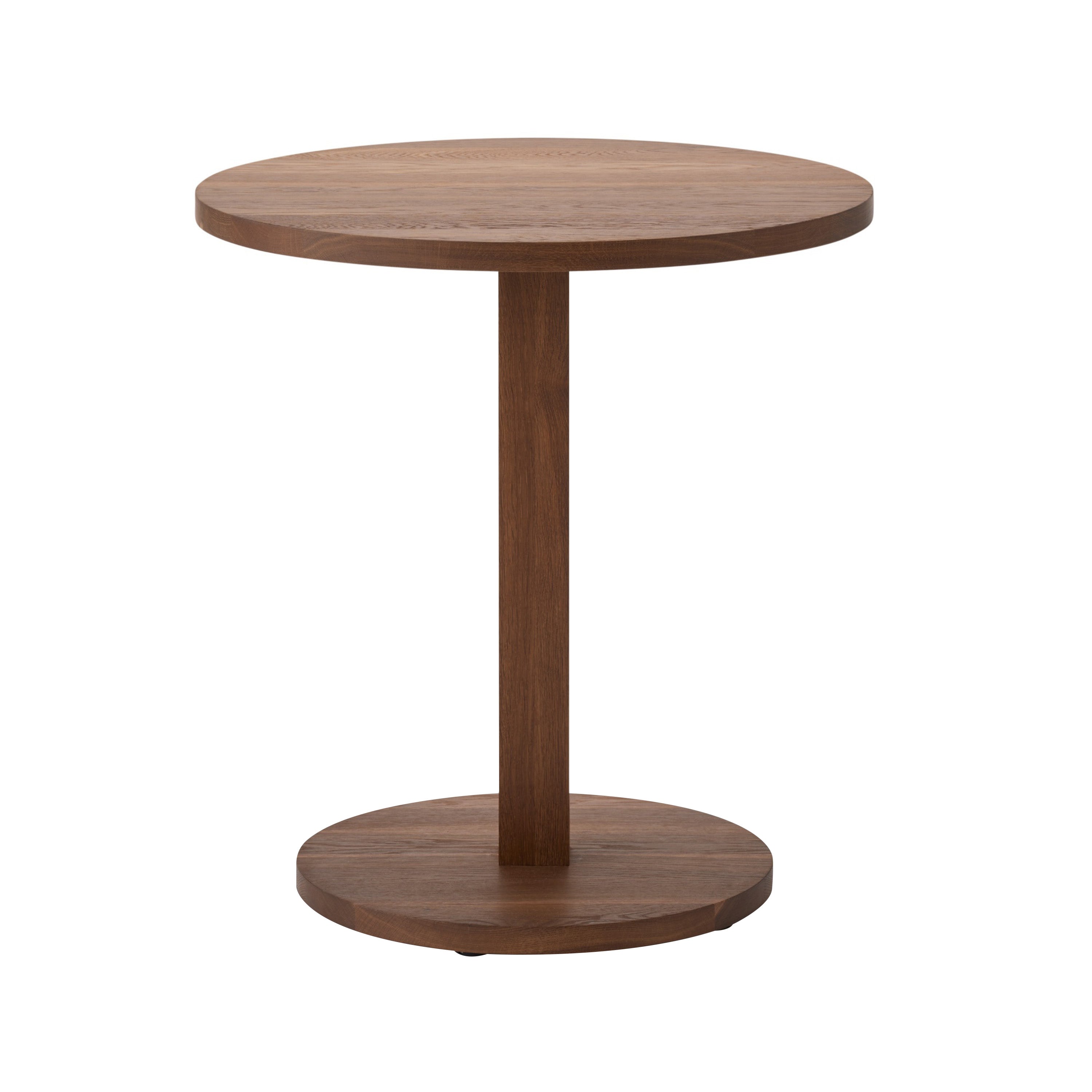 Atlas Bistro Table: Fumed Oak