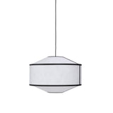 Kite Pendant Lamp: White + Black