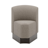 Shore Dining Curved Sofa Modules: Corner Inward