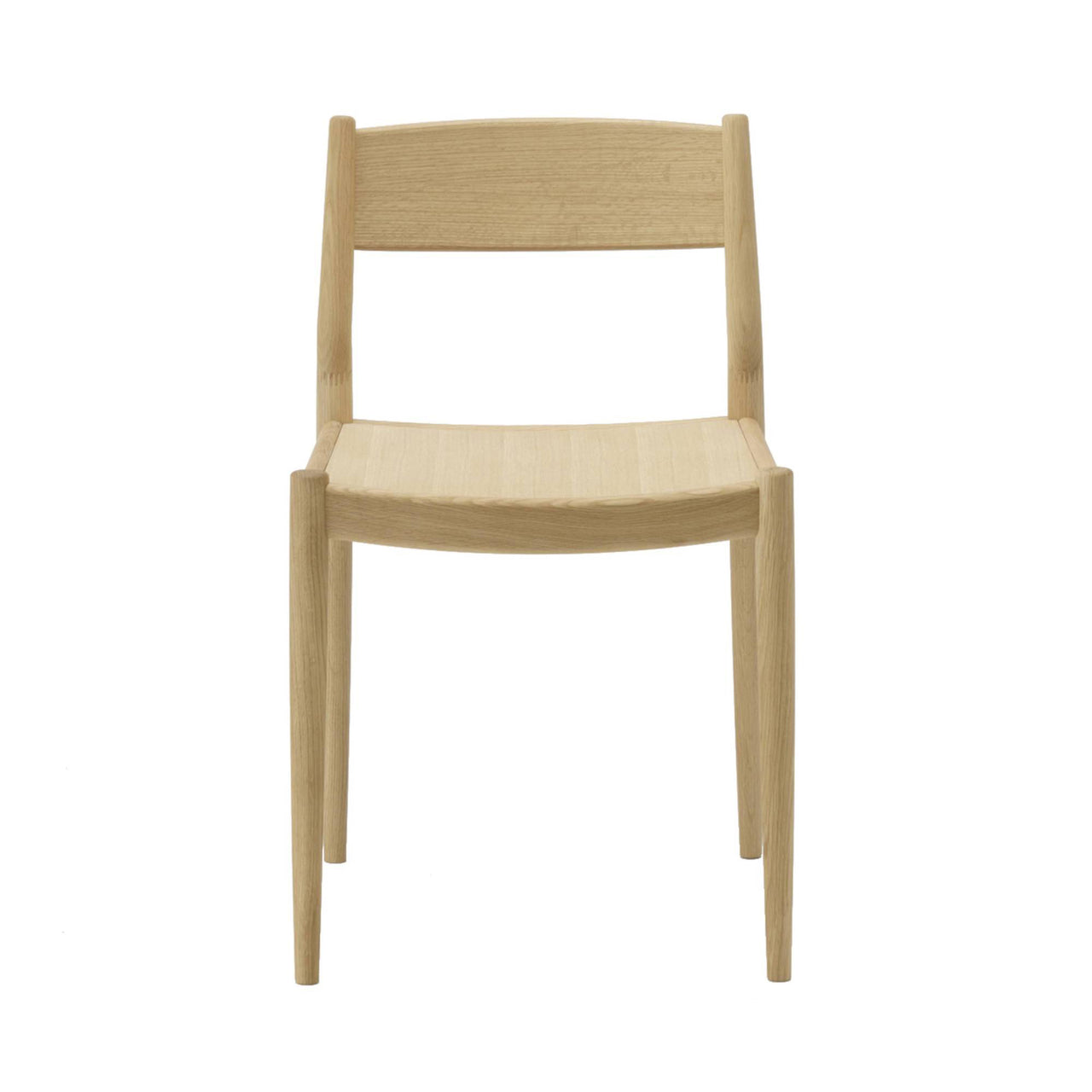 Minatomirai Cafe Chair N-DC03: Pure Oak