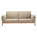 Castor Sofa 3 Seater: Pure Oak