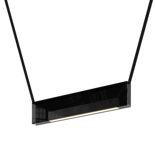 Sainte 21 Suspension Lamp: Black + Black