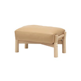 Castor Sofa Ottoman: Pure Oak 