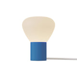 Parc 01 Table Lamp: Handswitch +  Blue + White