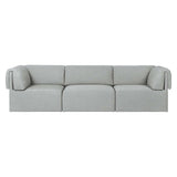 Wonder Sofa: 3 Seater with Armrest + Fixed Cover