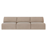 Wonder Sofa: 3 Seater without Armrest