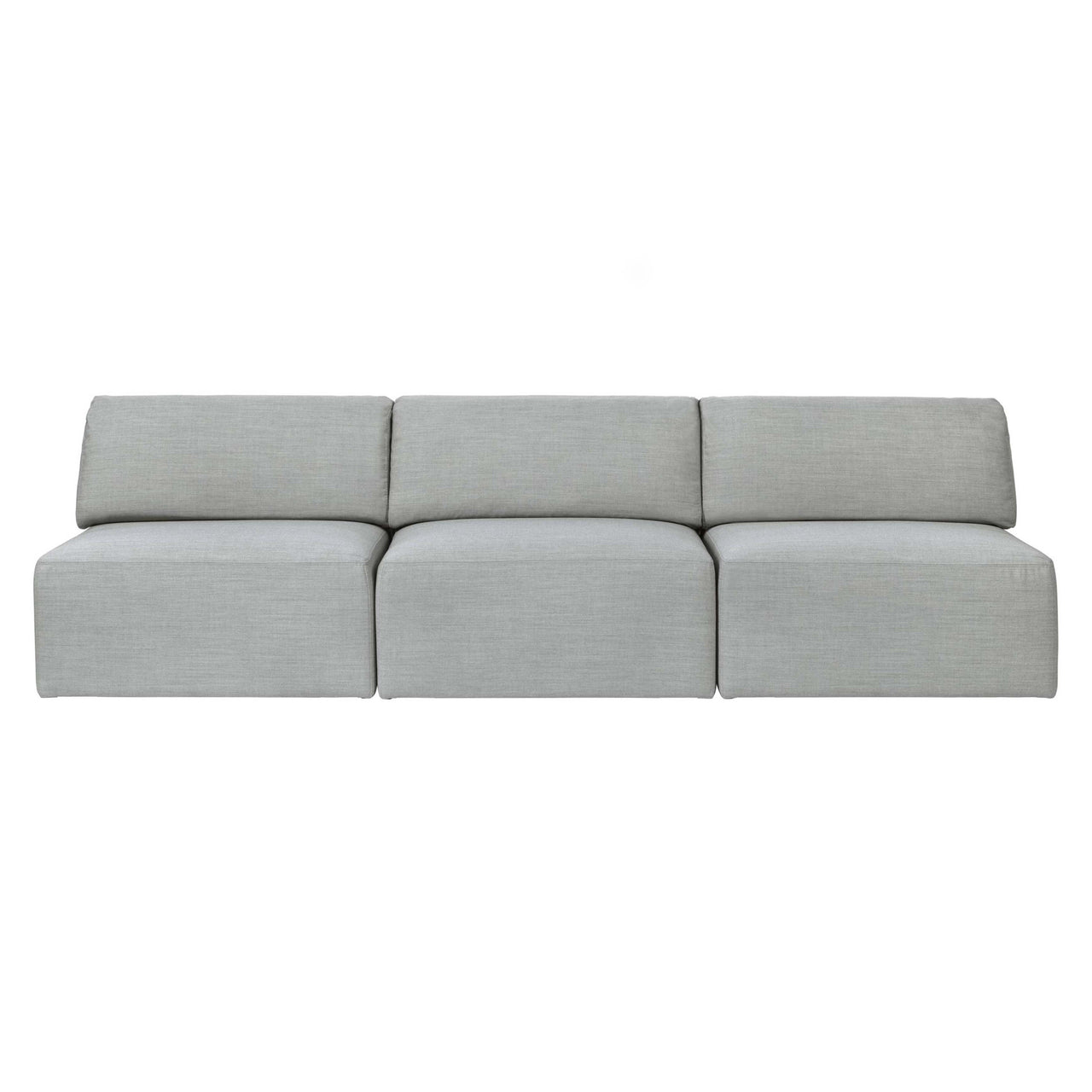 Wonder Sofa: 3 Seater without Armrest + Fixed Cover