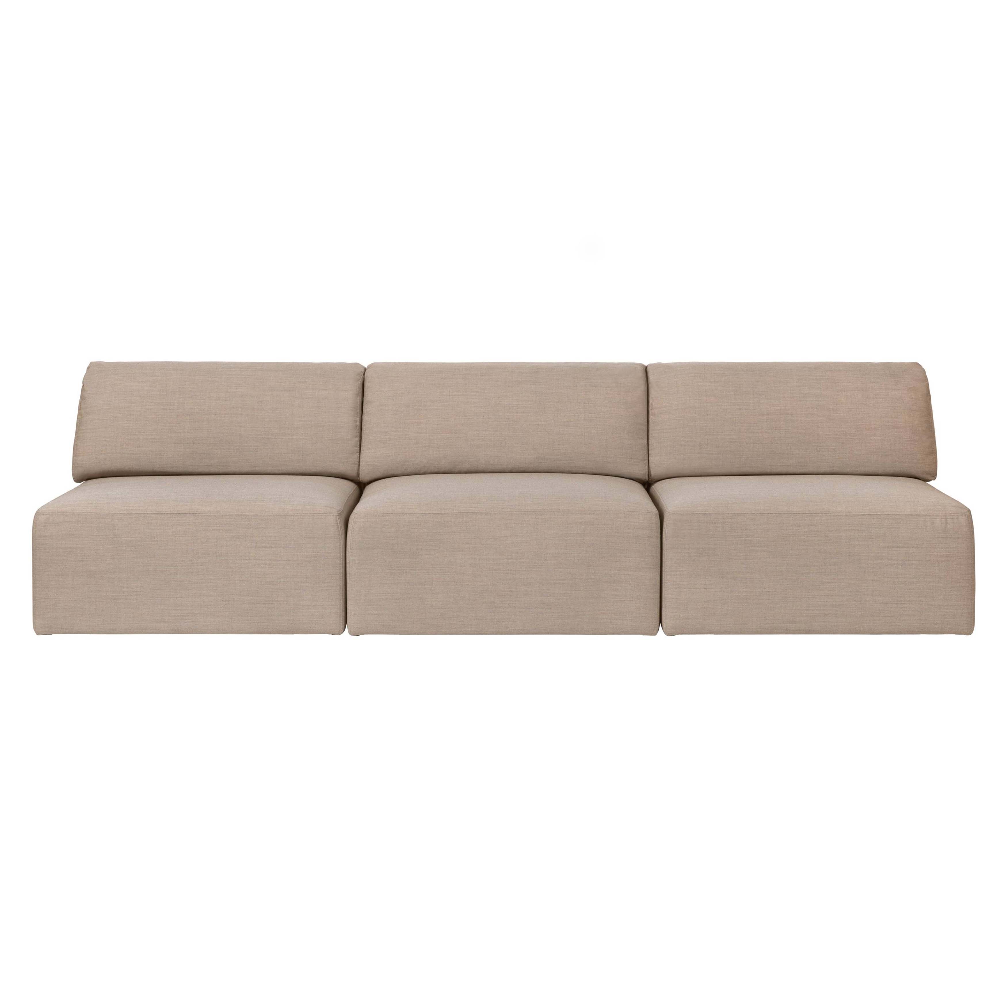 Wonder Sofa: 3 Seater without Armrest