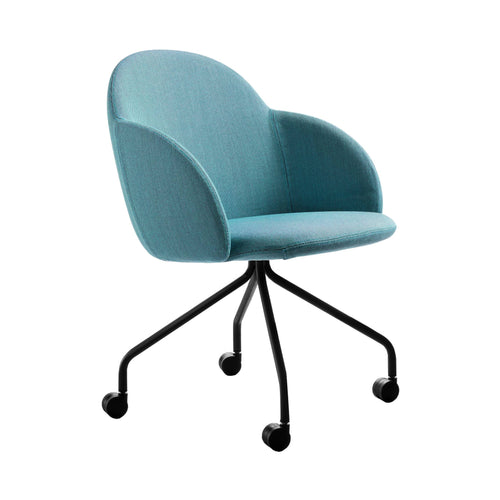 Iola Armchair: Swivel 4-Star Base