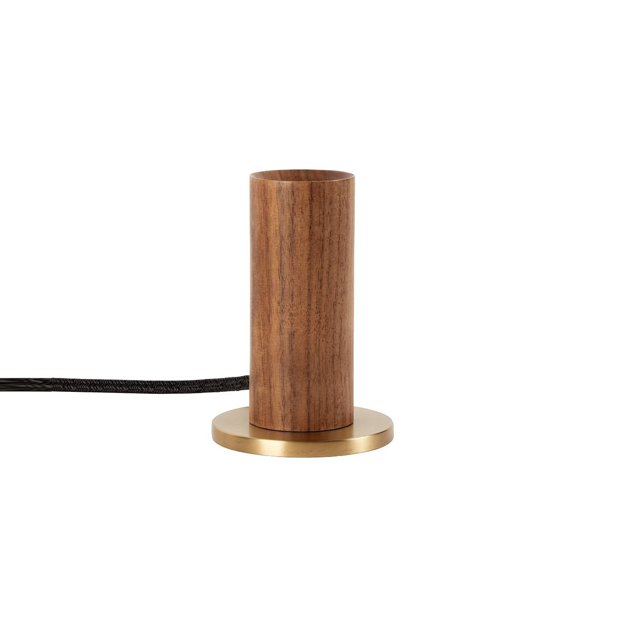 Knuckle Table Lamp: Oak + Without Bulb