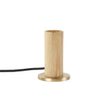 Knuckle Table Lamp: Walnut + Without Bulb