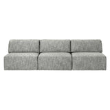 Wonder Sofa: 3 Seater without Armrest + Fixed Cover
