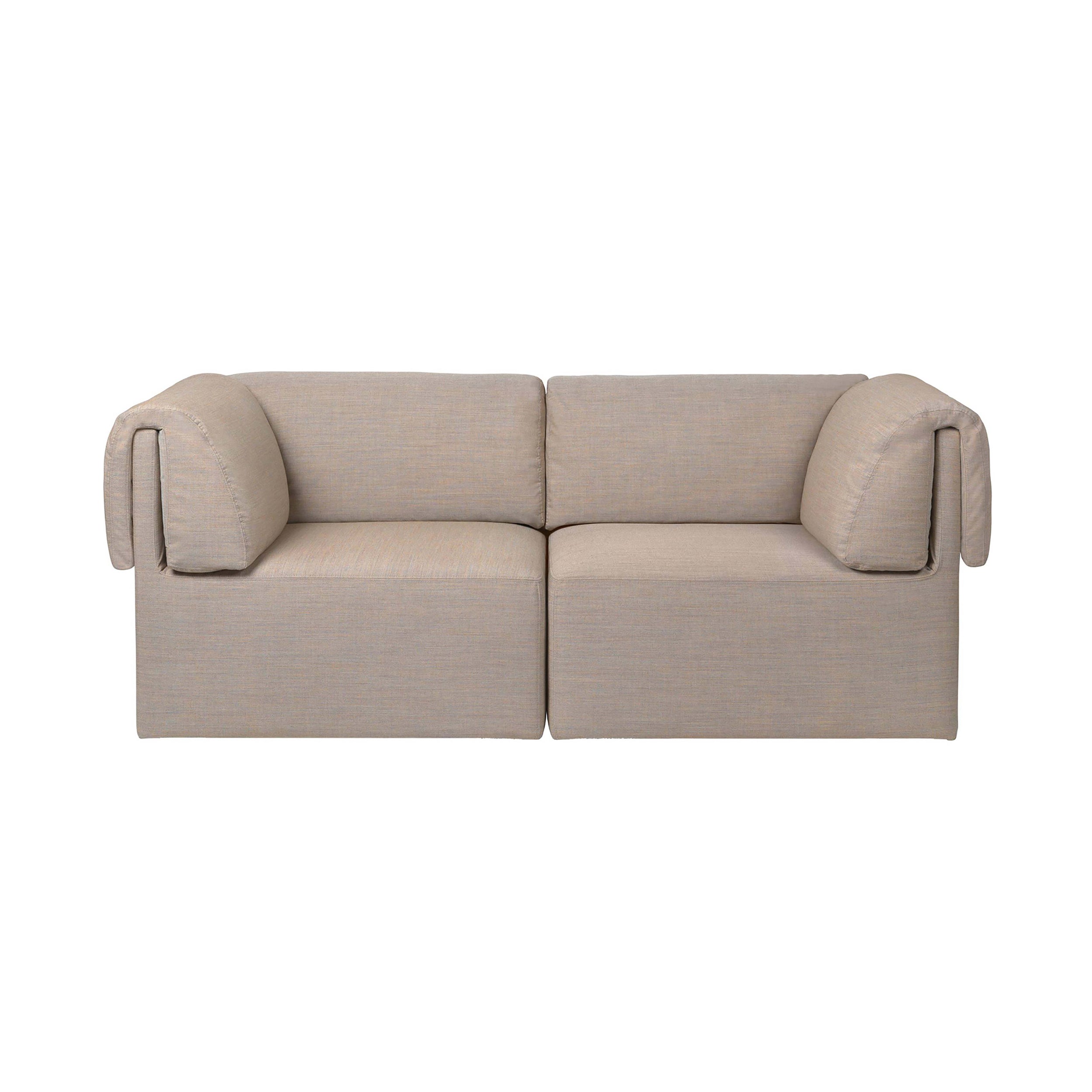 Wonder Sofa: 2 Seater + Fixed Cover